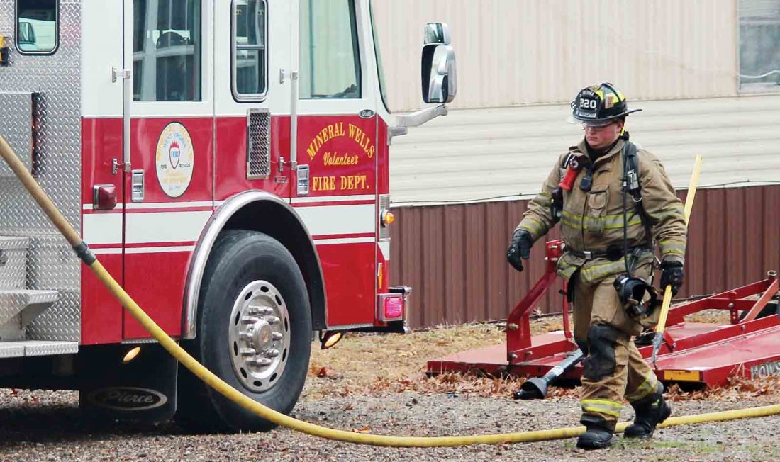 Crews battle two fires in Mineral Wells News, Sports, Jobs News and
